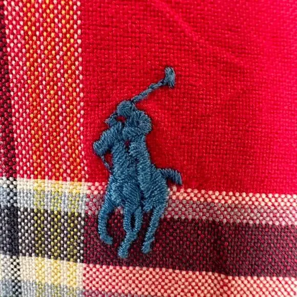 Ralph Lauren Plaid Shirt Mens SMALL Custom Fit Preppy Button Down Academic - Picture 4 of 8